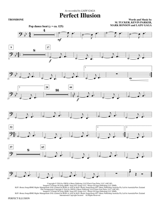 Perfect Illusion - Trombone