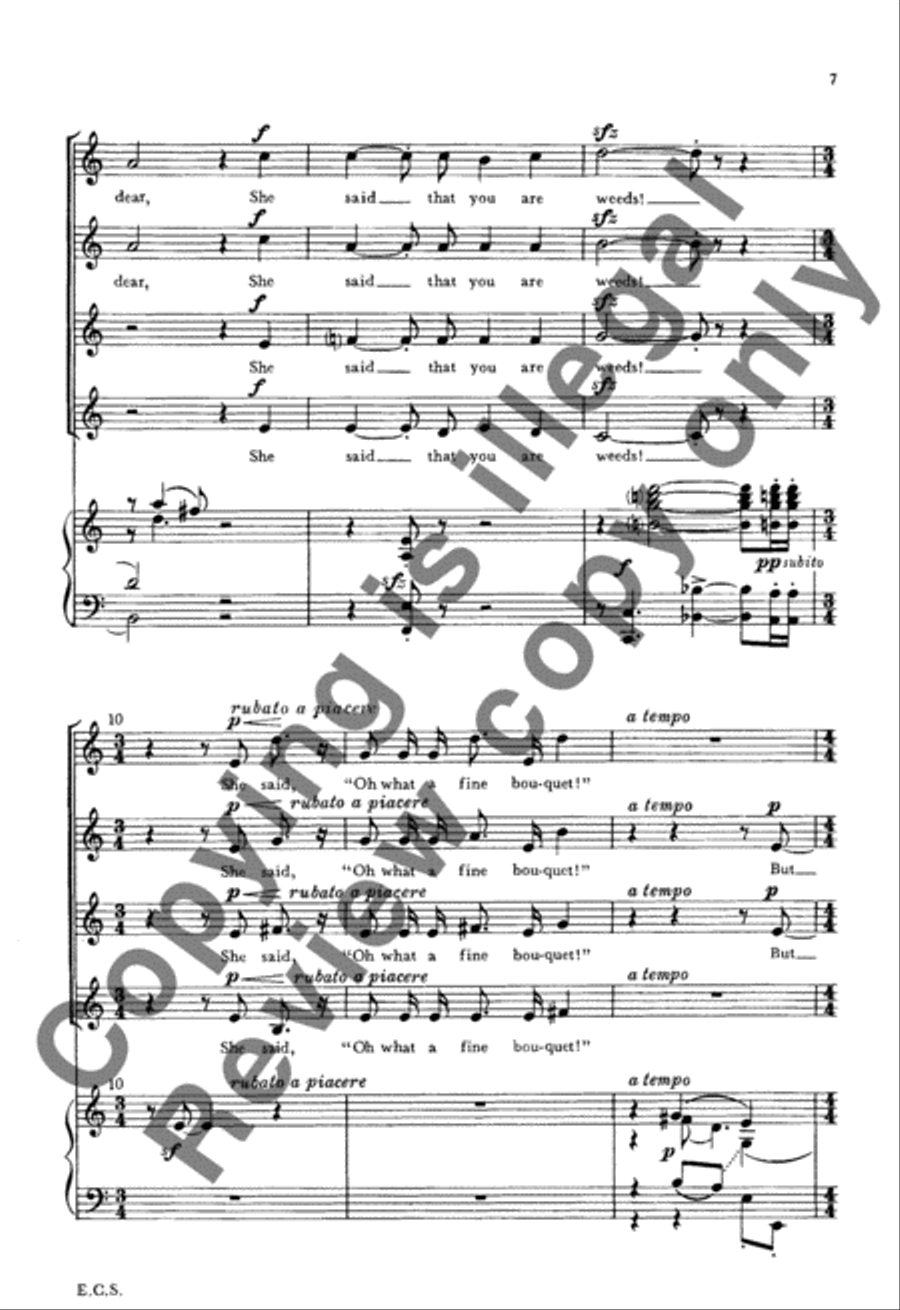 From A Very Little Sphinx SSAA scores gallery preview page 17