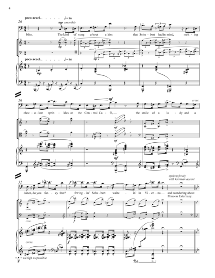 Not that kind of song Piano Trio scores gallery preview page 4