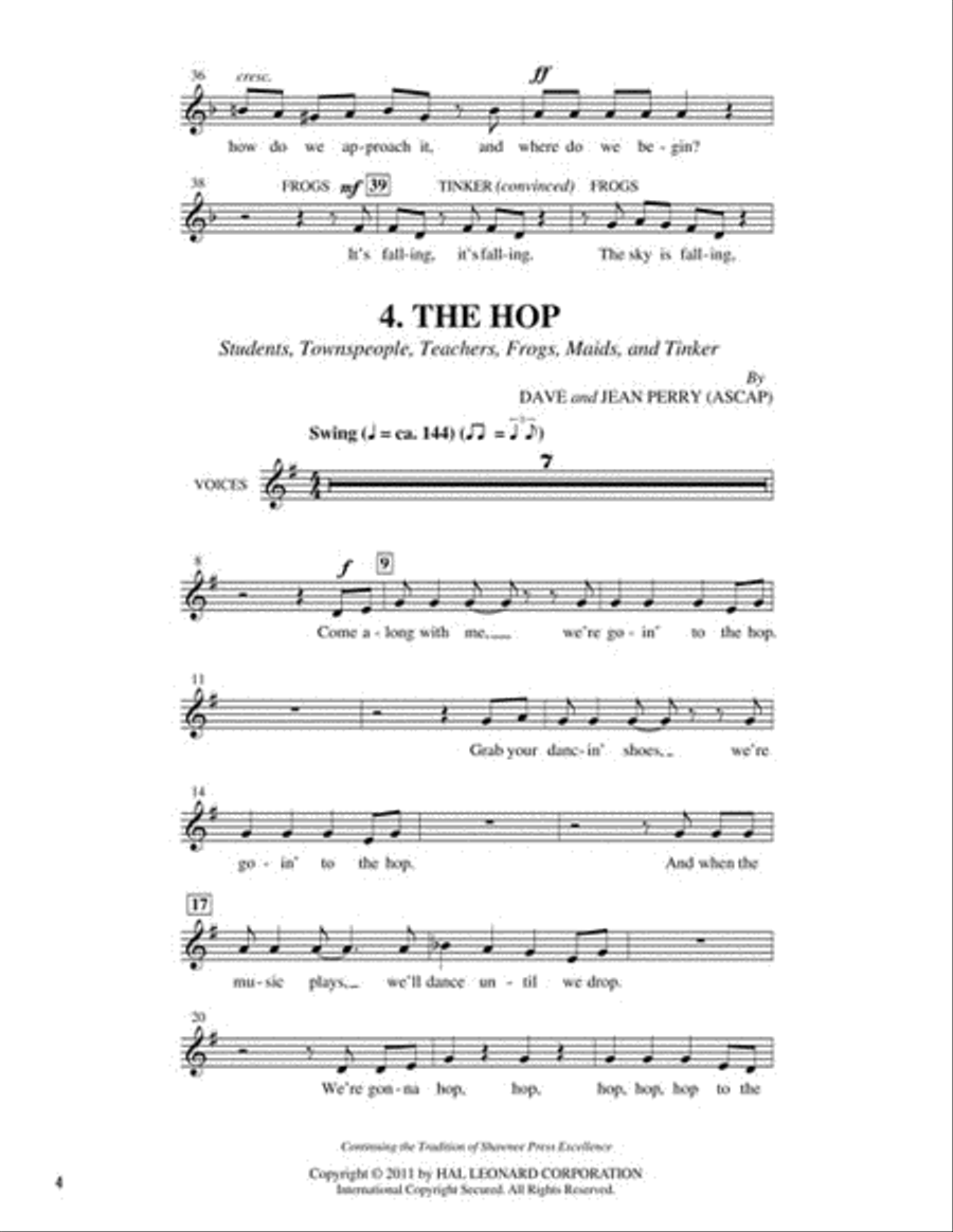 Thwacked! Thwacked! Choir scores gallery preview page 5