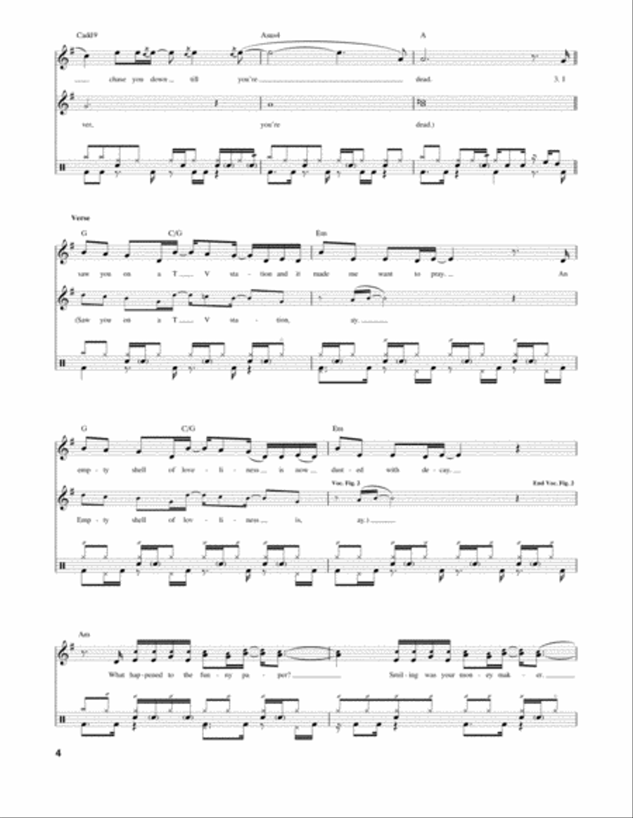 Police Station Drum Set scores gallery preview page 4