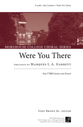 Book cover for Were You There - TTBB edition