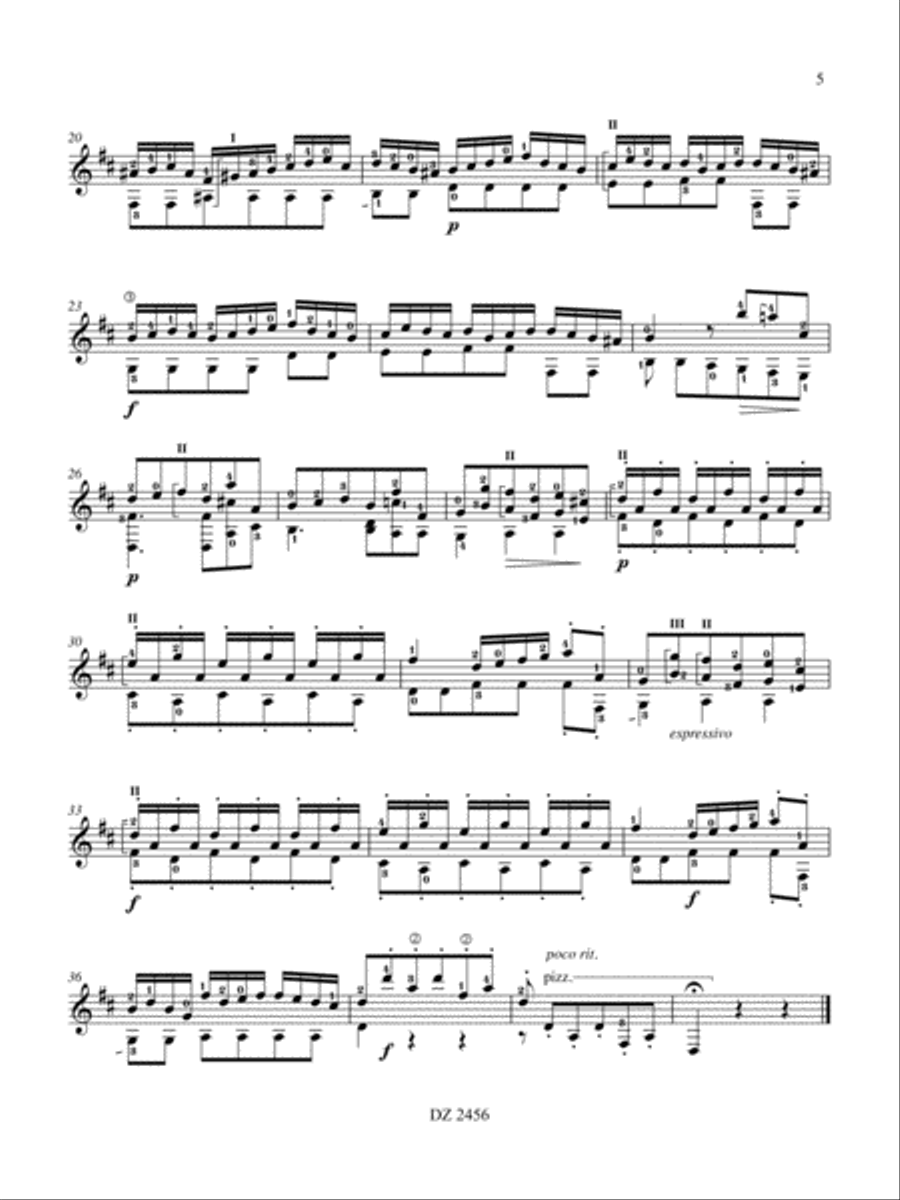 10 Sonates Classical Guitar scores gallery preview page 5