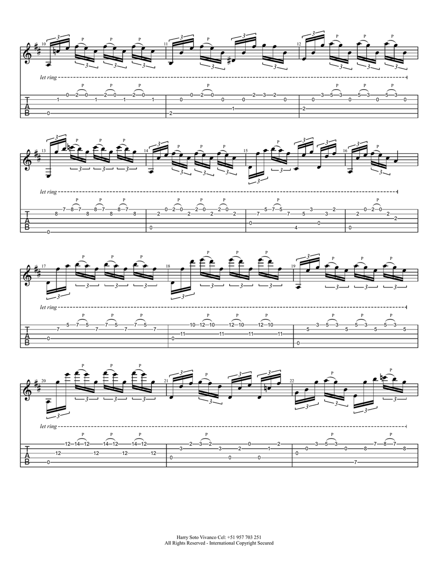25 Etudes op. 60 nr 4 Acoustic Guitar scores gallery preview page 2