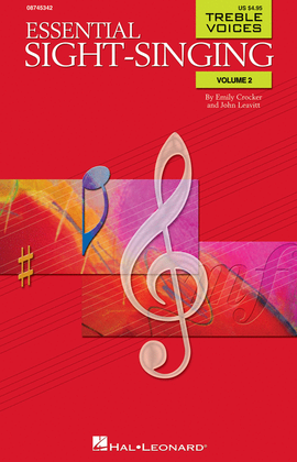 Book cover for Essential Sight-Singing Volume 2 Treble Voices