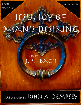 Book cover for Jesu, Joy of Man's Desiring (Trumpet Quartet)