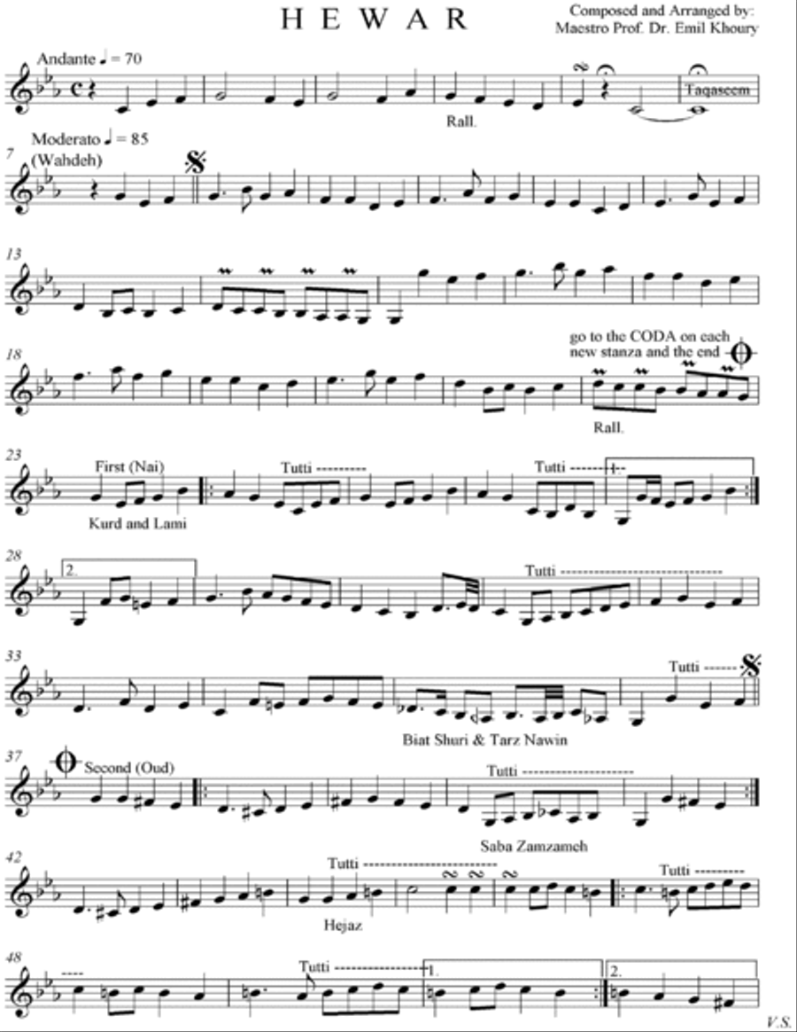 7ewar Chamber Orchestra scores gallery preview page 4