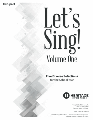 Let's Sing! Volume One