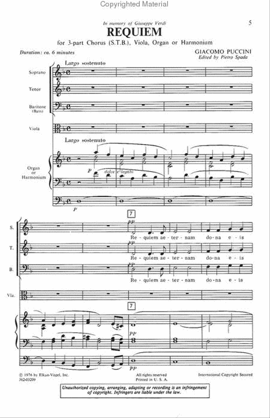 Requiem Requiem Choir scores gallery preview page 2
