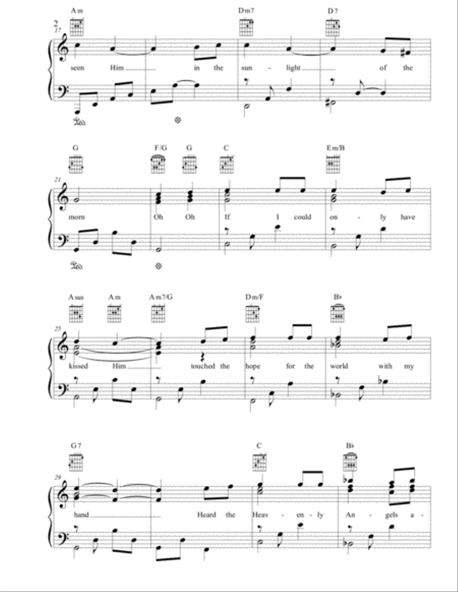 If I Could Only Have Been There Voice scores gallery preview page 2