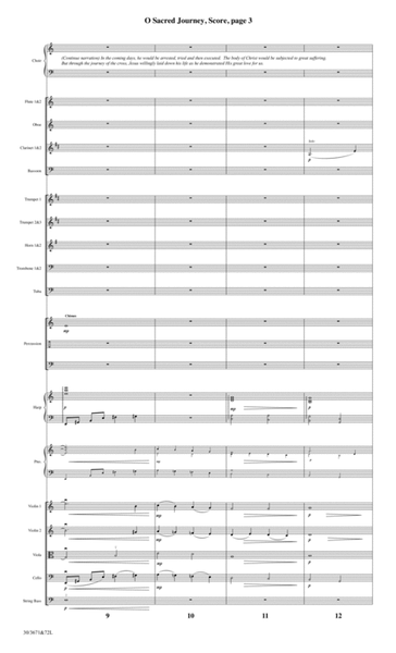 O Sacred Journey - Orchestral Score and Parts