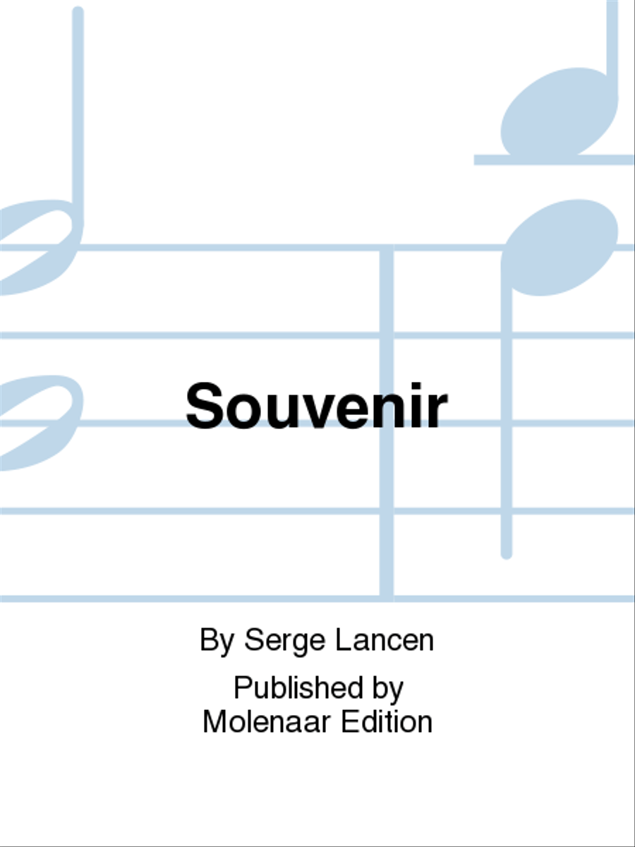 Souvenir Accordion Orchestra scores gallery preview page 1