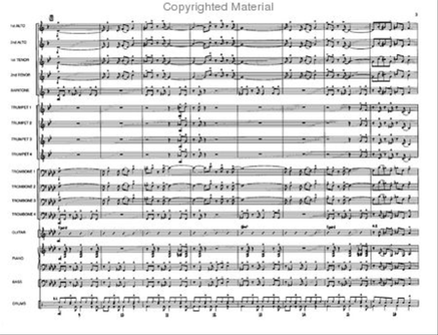 Bringin' It On Jazz Ensemble scores gallery preview page 3