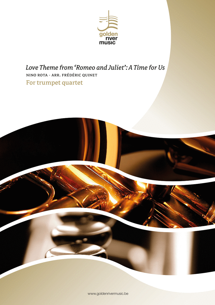Love theme from 'Romeo and Juliet': A Time for Us Trumpet scores gallery preview page 1