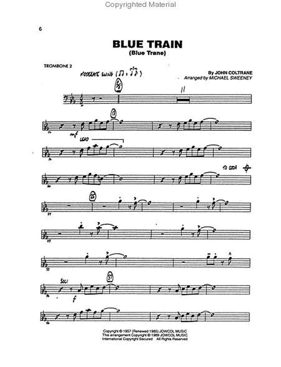 Easy Jazz Favorites – Trombone 2