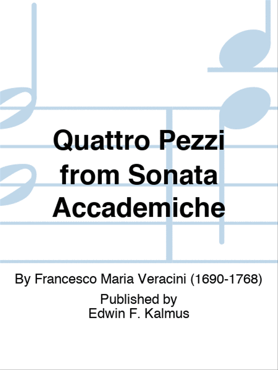 Quattro Pezzi from Sonata Accademiche