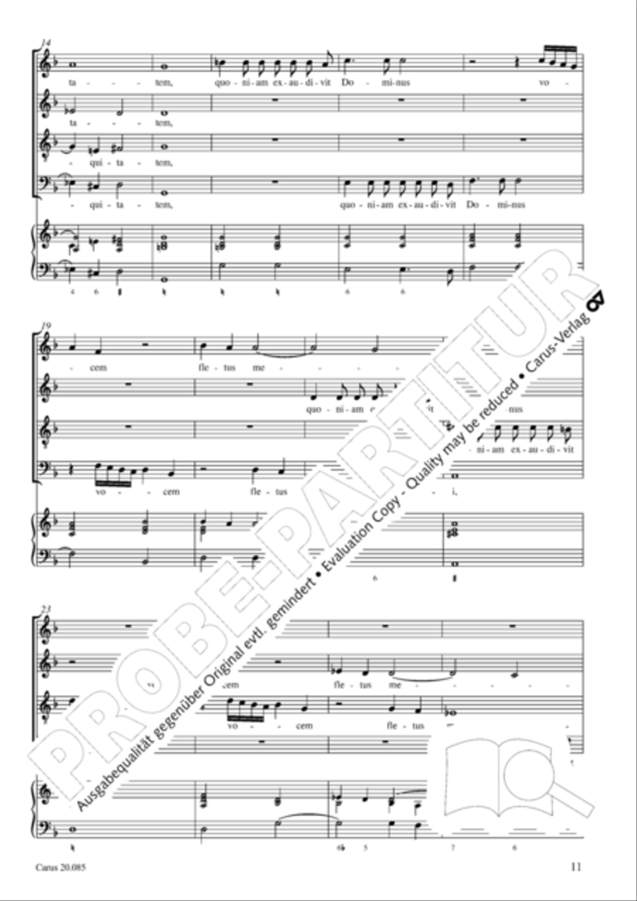 Domine, ne in furore tuo arguas me Score scores gallery preview page 12