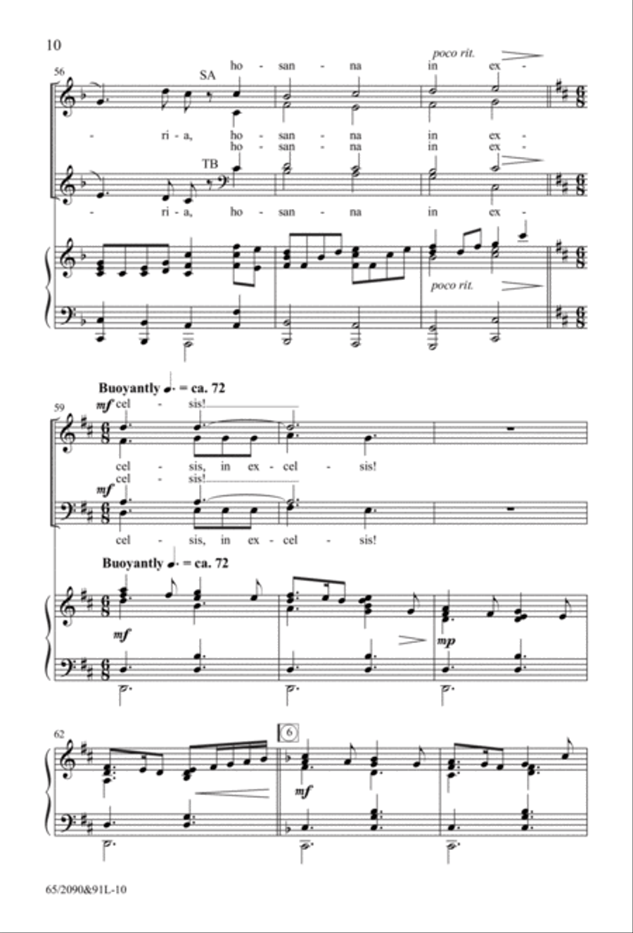 The Glory of Christmas - SATB with Performance CD 4-Part scores gallery preview page 8