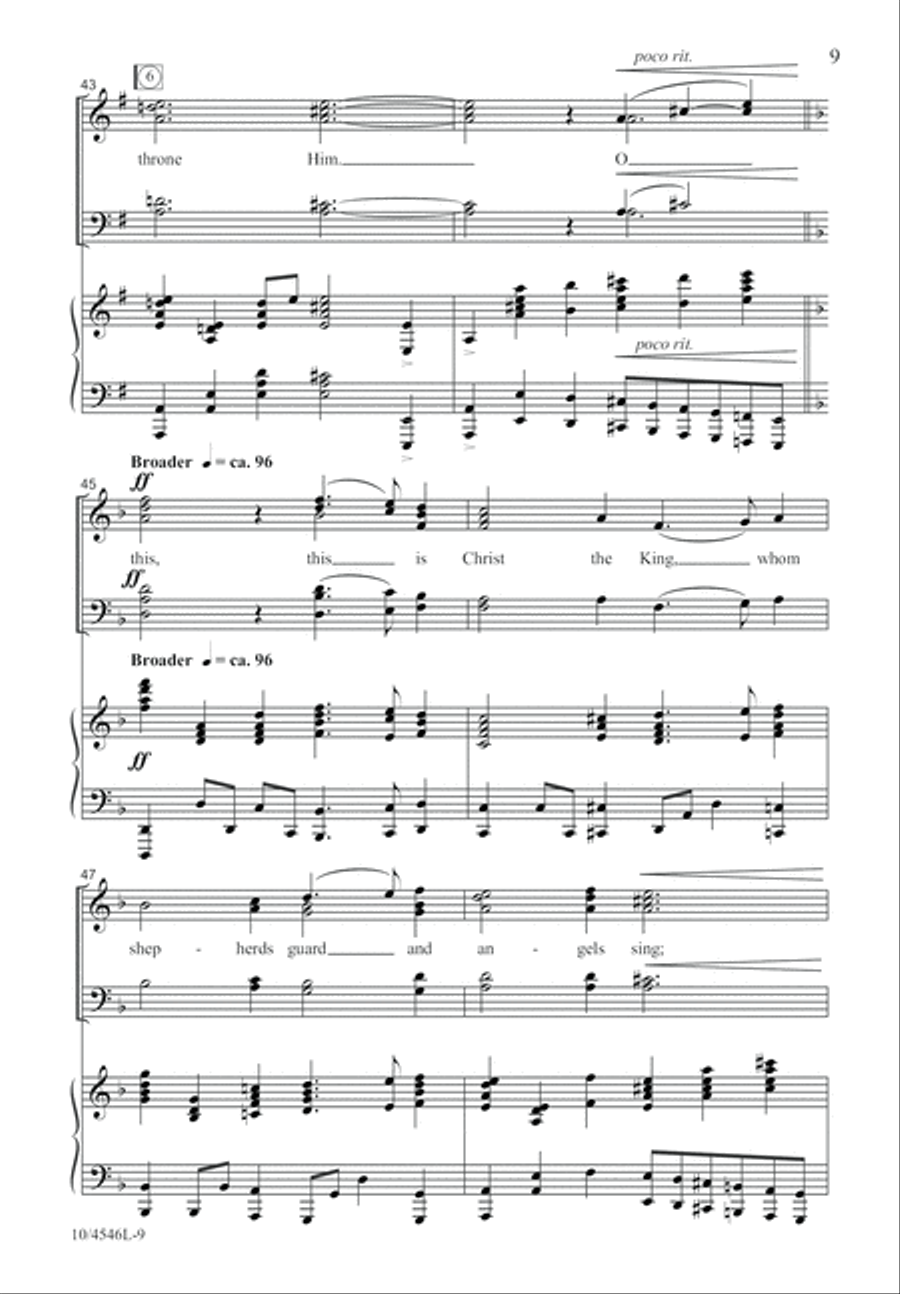 What Child is This? 4-Part scores gallery preview page 9