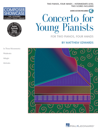 Book cover for Concerto for Young Pianists