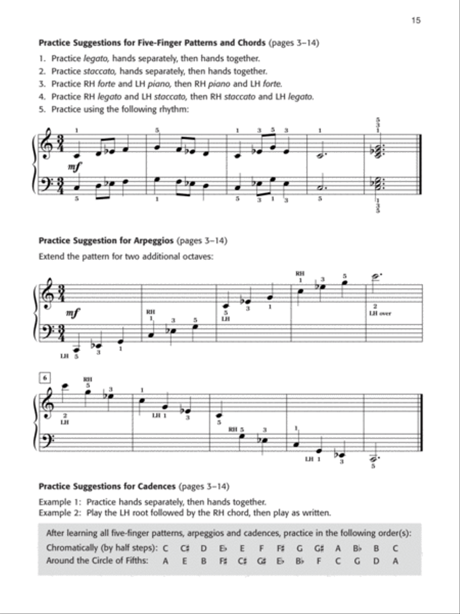 Daily Warm-Ups, Book 2 Piano Method scores gallery preview page 4