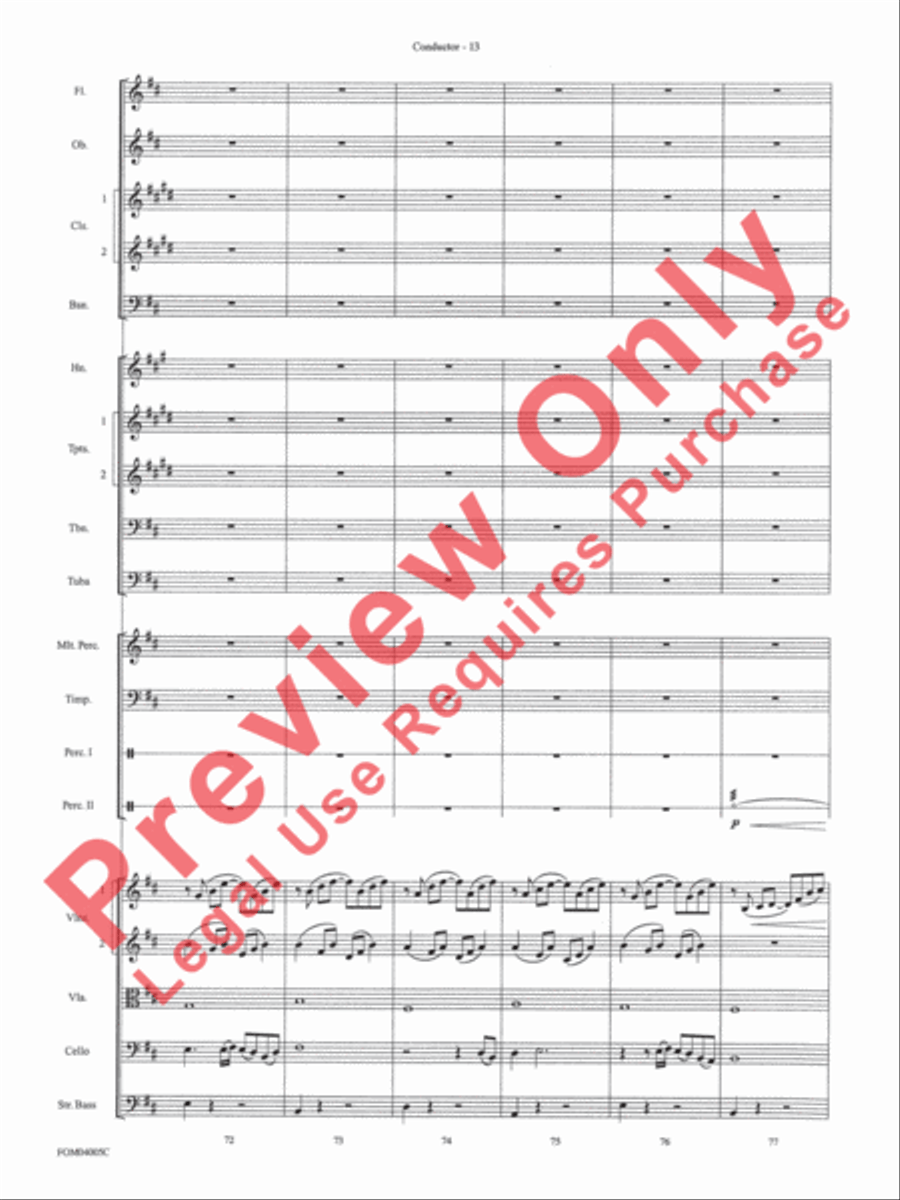 The Lord of the Rings: The Return of the King, Selections from Full Orchestra scores gallery preview page 15