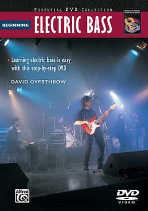 Book cover for Beginning Electric Bass (DVD only)
