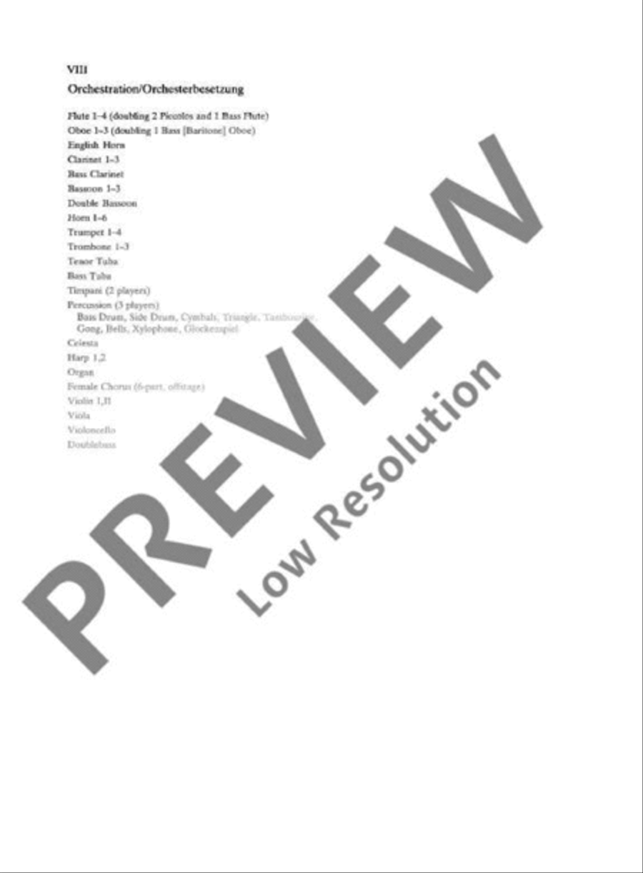 The Planets Orchestra scores gallery preview page 9