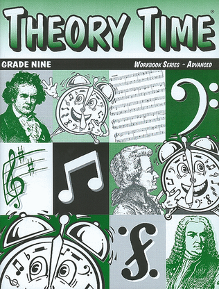 Book cover for Theory Time Grade 9 Workbook