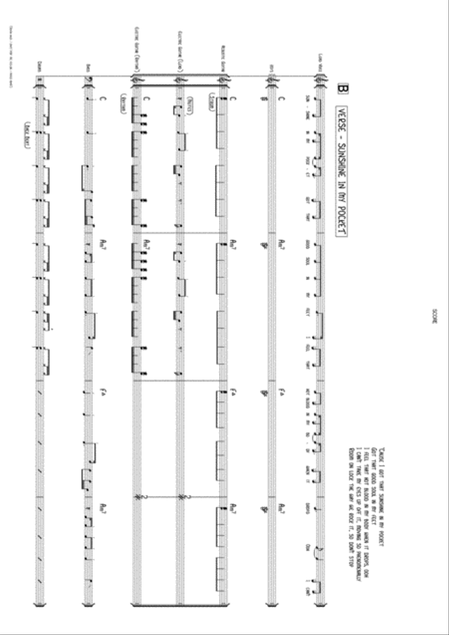 Can't Stop The Feeling from TROLLS Clarinet scores gallery preview page 4