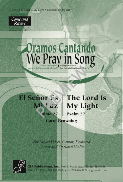 The Lord Is My Light / El Señor Es Mi Luz image number null