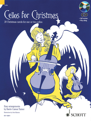 Book cover for Cellos for Christmas