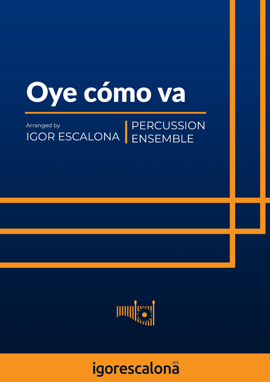 Oye Como Va by Santana Percussion Ensemble - Digital Sheet Music