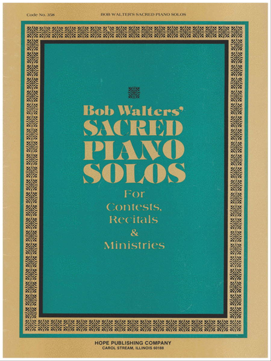 Bob Walters Sacred Piano Solos Piano Solo scores gallery preview page 1