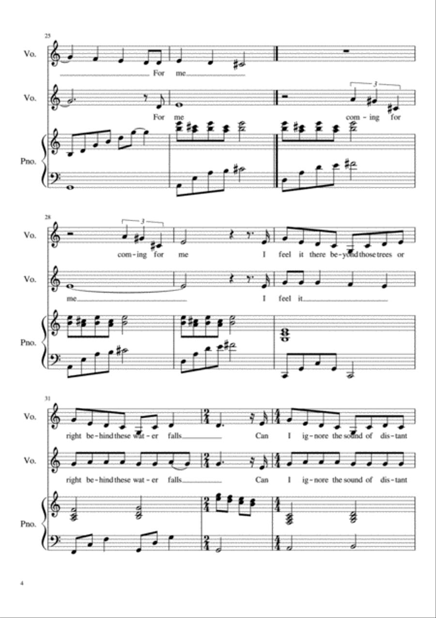 Just Around The Riverbend Vocal Duet scores gallery preview page 4