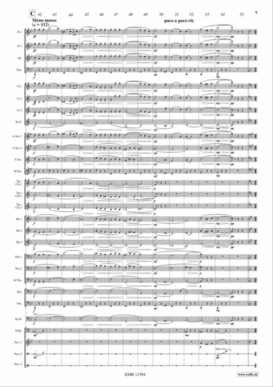 Snow White And The Seven Dwarfs Concert Band scores gallery preview page 7