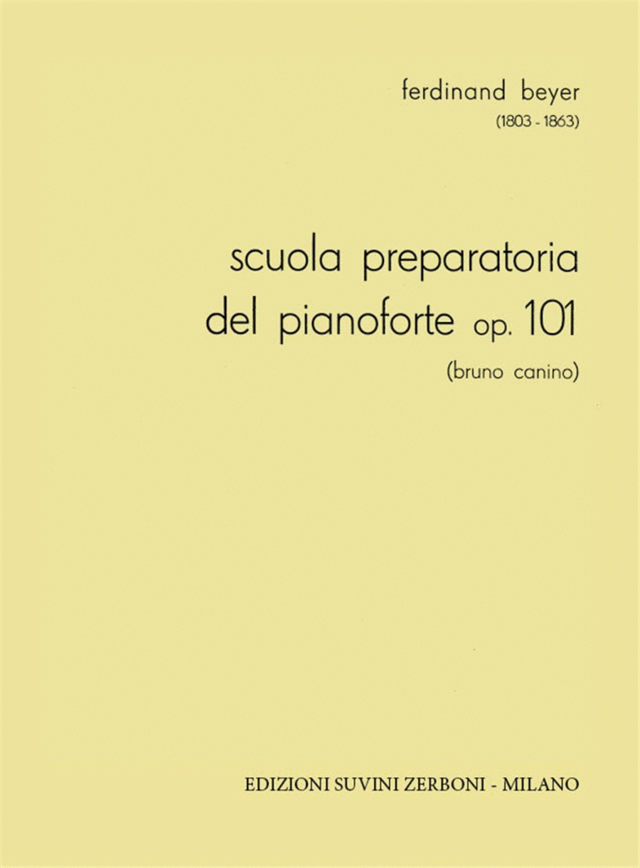 Scuola Preparatoria Del Pianoforte, Sc 101