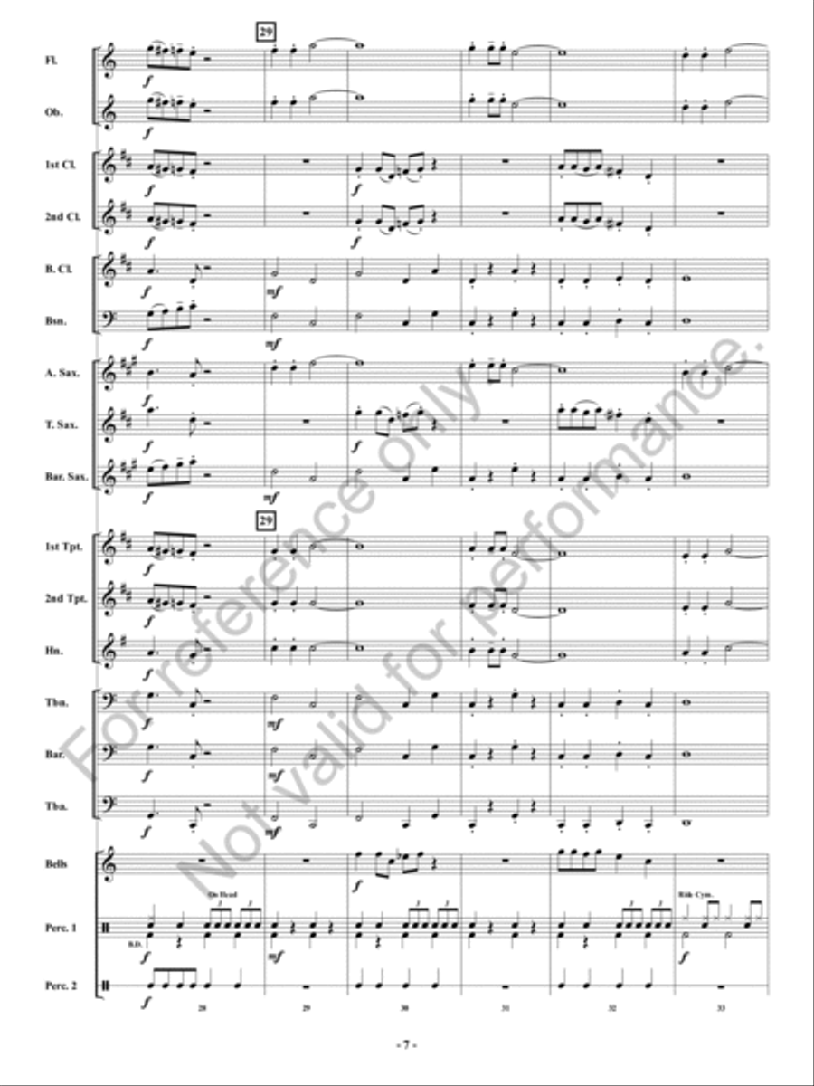 Dancer Takes The Lead! Dancer Takes The Lead! Concert Band scores gallery preview page 8