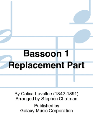 O Canada! (Orchestra Version) (Bassoon 1 Replacement Part)