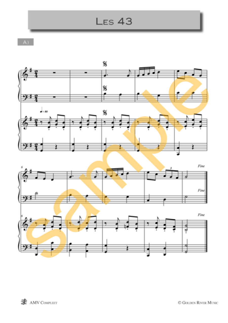 AMV Compleet - Teacher's book and CD CD scores gallery preview page 10