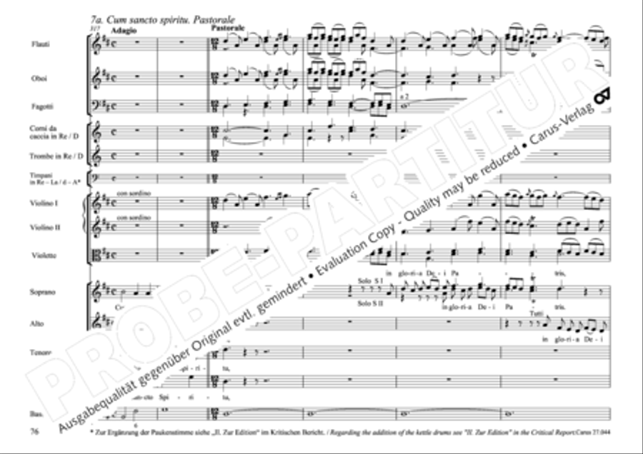 Messa per il Santissimo Natale 4-Part scores gallery preview page 67