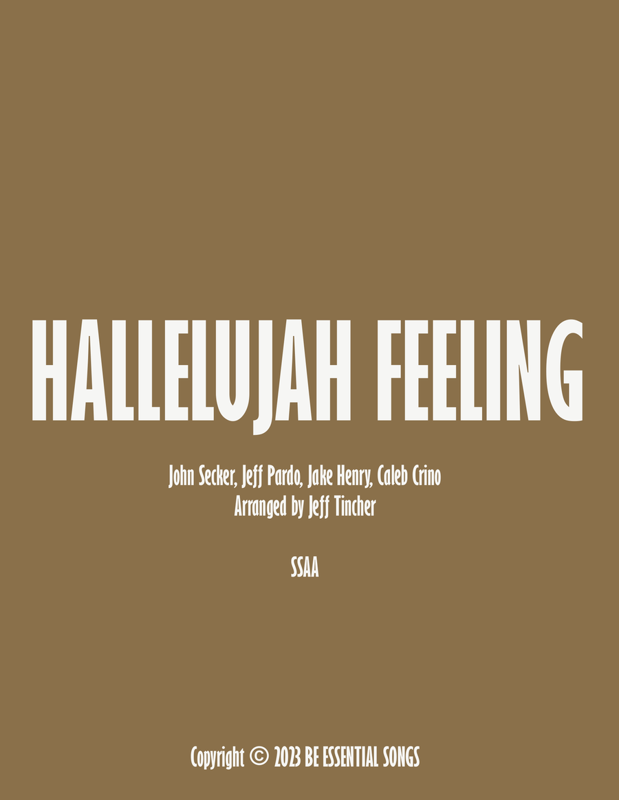 Hallelujah Feeling