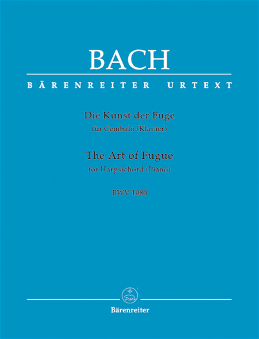 The Art Of Fugue Harpsichord scores gallery preview page 1