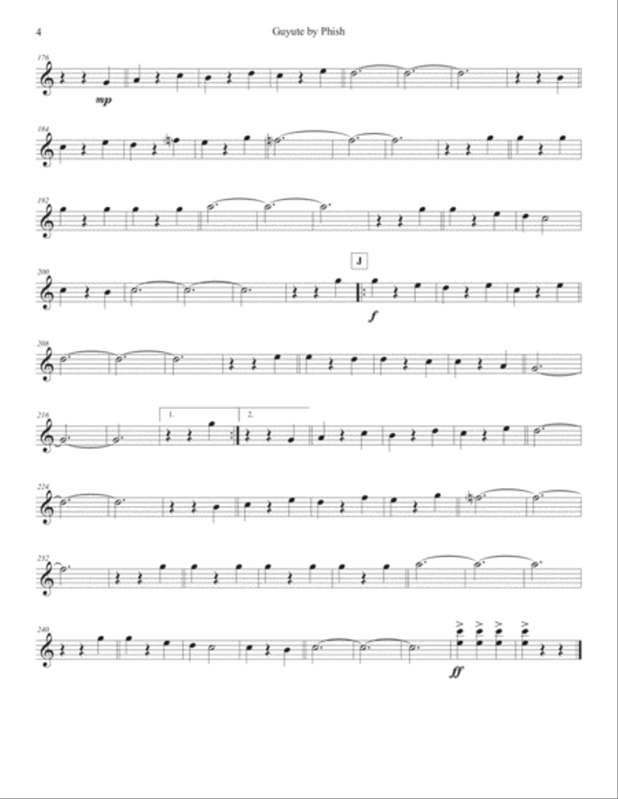 Guyute String Trio scores gallery preview page 4