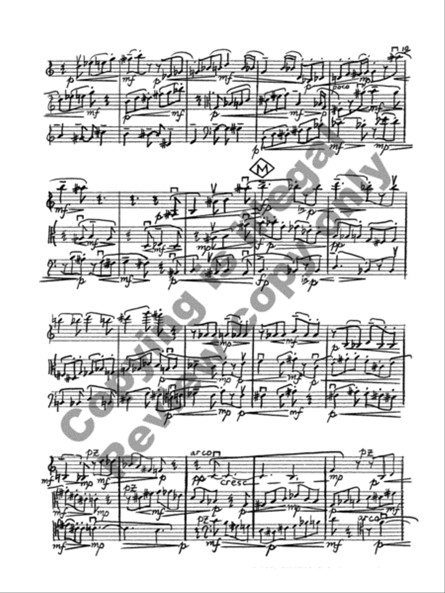 Images from Stillness Images from Stillness String Trio scores gallery preview page 13