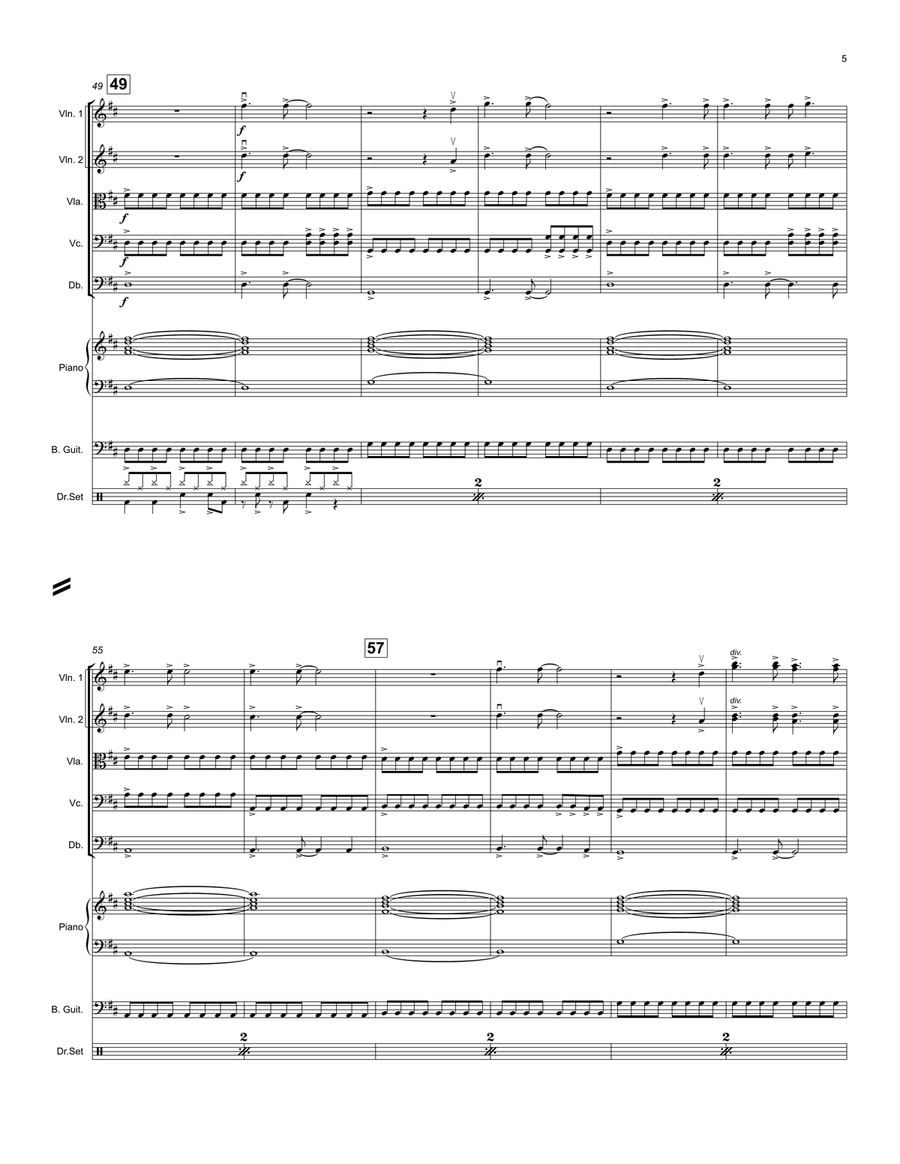 Fix You Full Orchestra scores gallery preview page 5