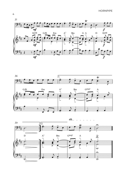 HORNPIPE - HANDEL - CELLO & PIANO image number null