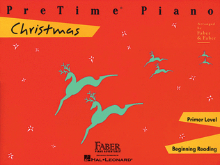 Book cover for PreTime Piano Christmas