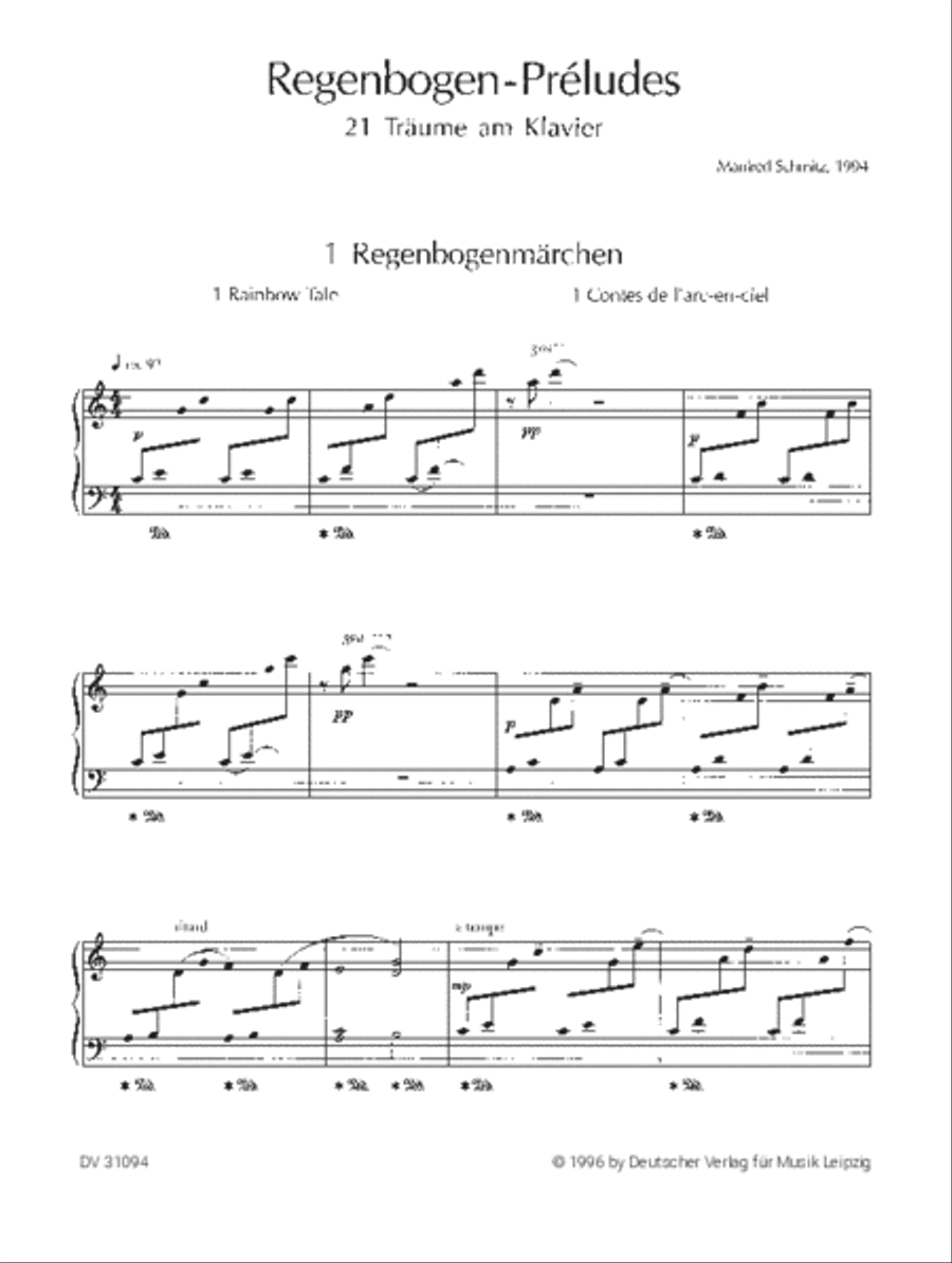 Rainbow Preludes Rainbow Preludes Piano Solo scores gallery preview page 2