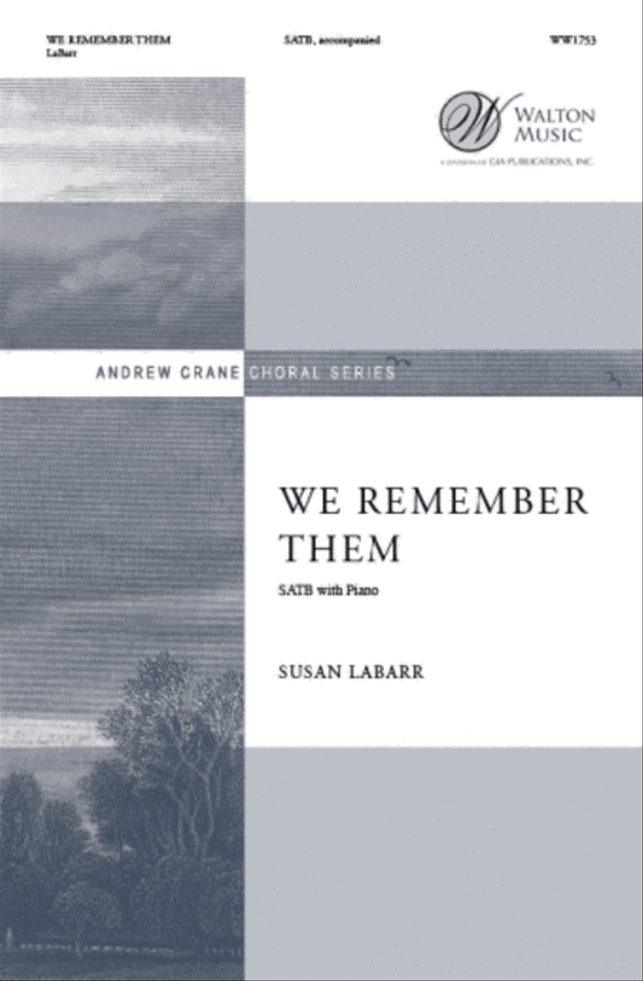 We Remember Them (SATB) 4-Part scores gallery preview page 1